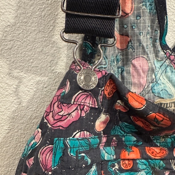 ✨RARE ✨ Duluth Trading Co 🍅🥕Heirloom Gardening Overall Shorts | L - Picture 4 of 10